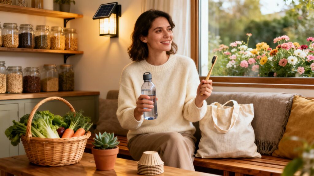 Améliorer son style de vie : petites habitudes durables sans aucun texte