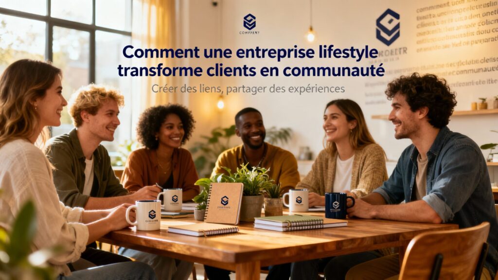 Comment un style de vie d'entreprise transforme les clients en communauté avec du texte