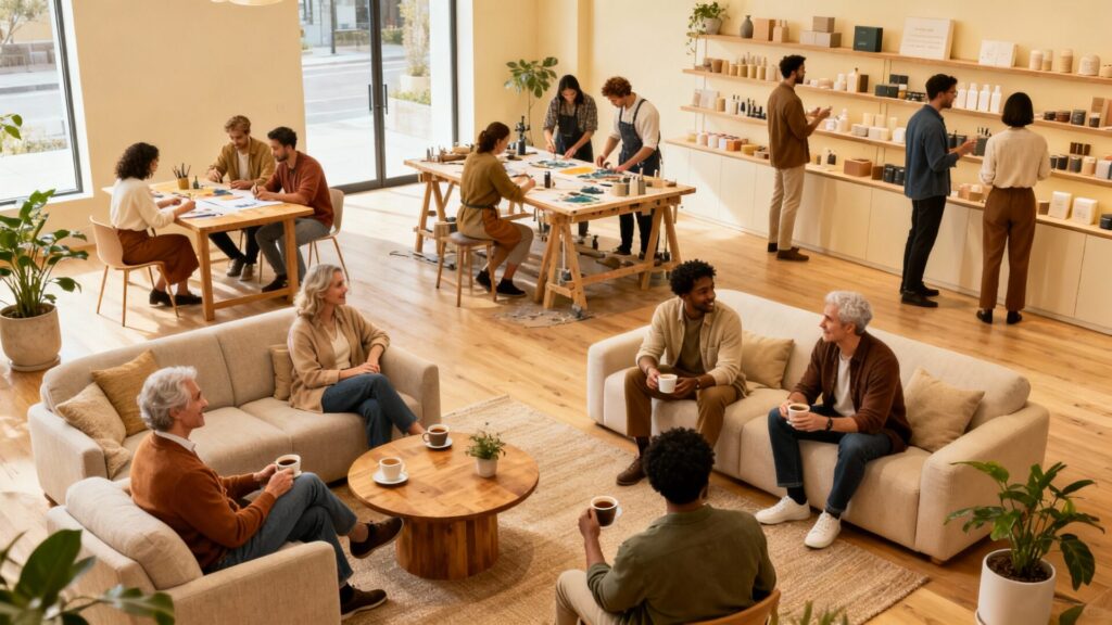 Comment un style de vie d'entreprise transforme les clients en communauté sans aucun texte