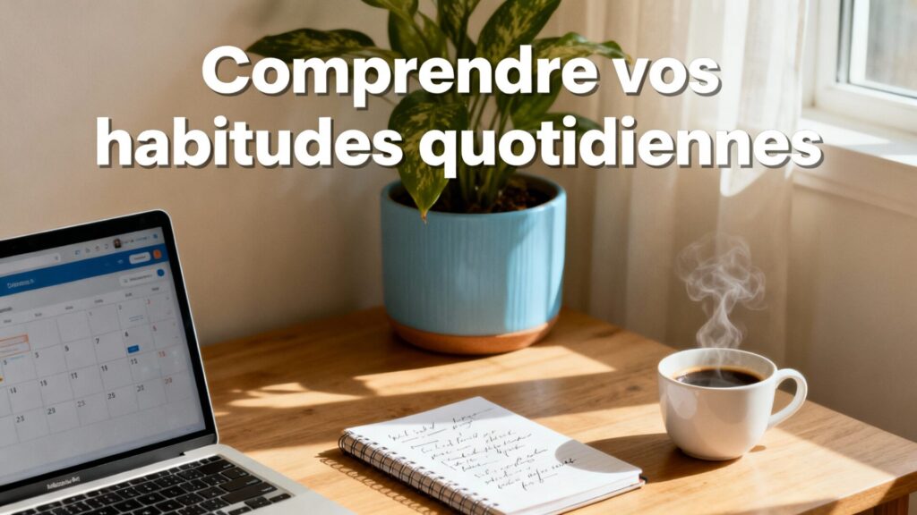 Comprendre vos habitudes quotidiennes avec texte