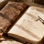 Carnet d'adresses slow pour hôtels, bibliothèques et salons de thé sans aucun texte