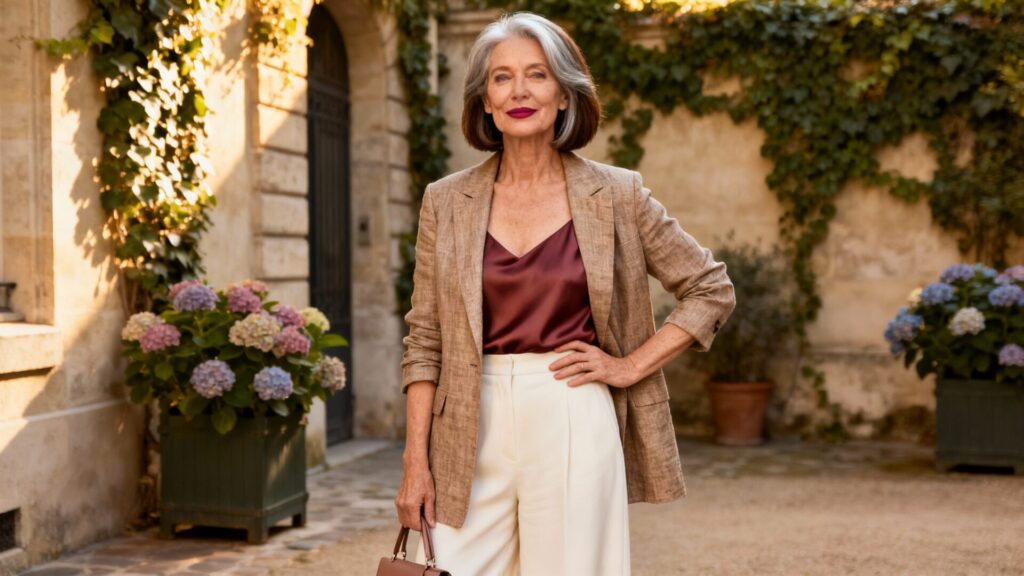 Les influenceuses françaises de 60 ans qui réinventent la mode et la beauté sans aucun texte