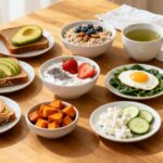 Petit-déj à index glycémique doux : 10 idées rapides pour une matinée stable sans aucun texte