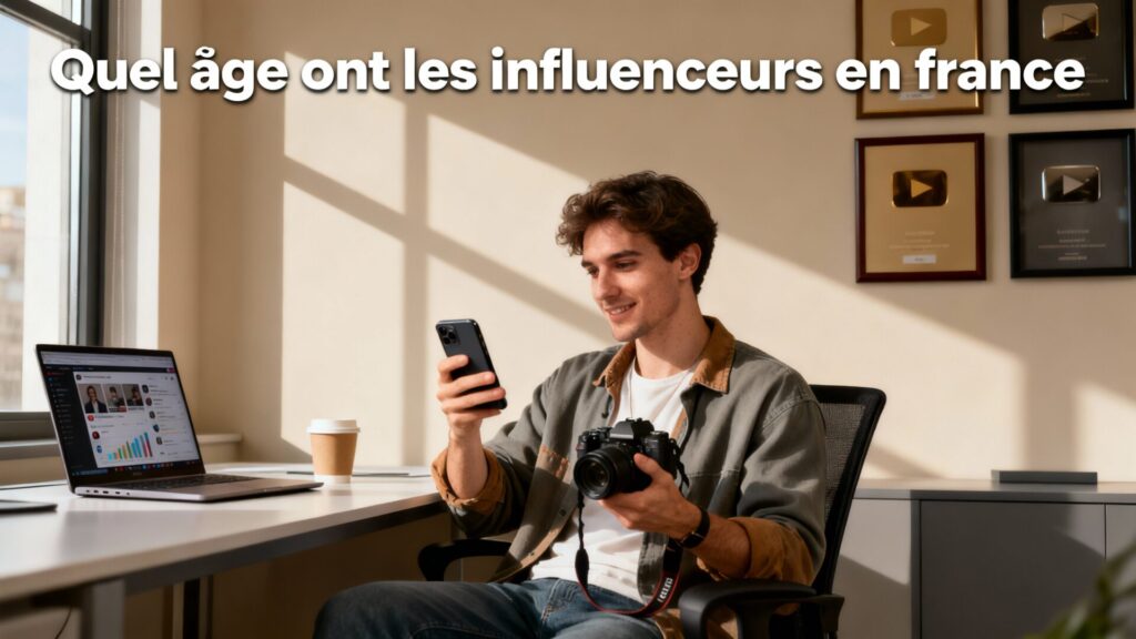 Quel âge ont les influenceurs en france avec texte