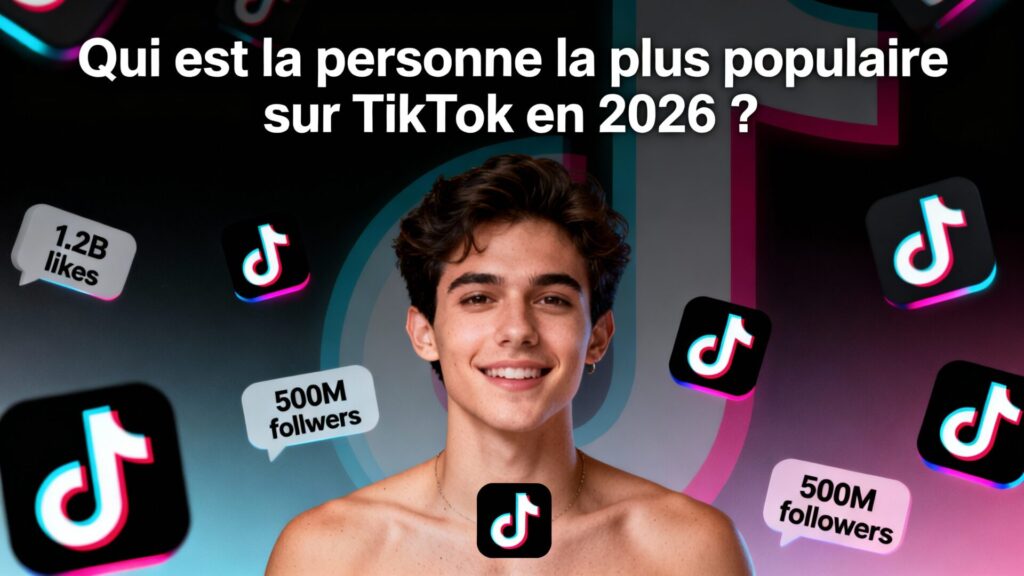 Qui est la personne la plus populaire sur TikTok en 2026 ?