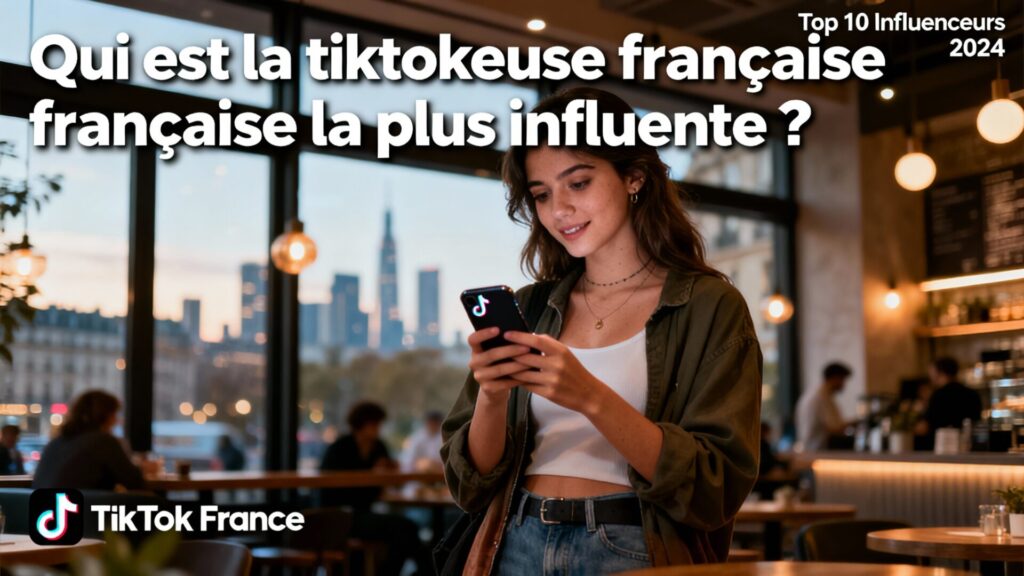 Qui est la tiktokeuse française la plus influente ?
