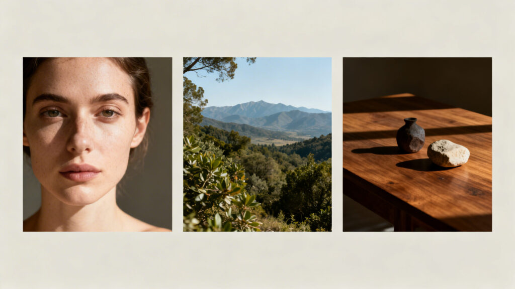 Portrait, paysage et nature morte : comprendre les trois types de photographie sans aucun texte