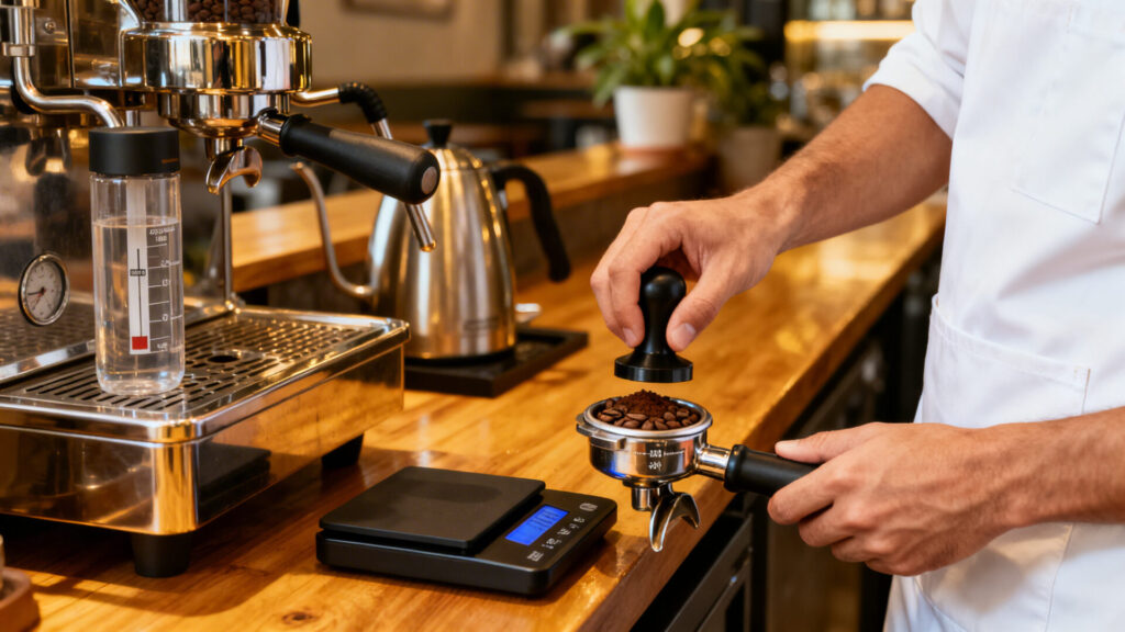 Cafés maison niveau barista : maîtriser la mouture, le ratio et l'eau sans aucun texte