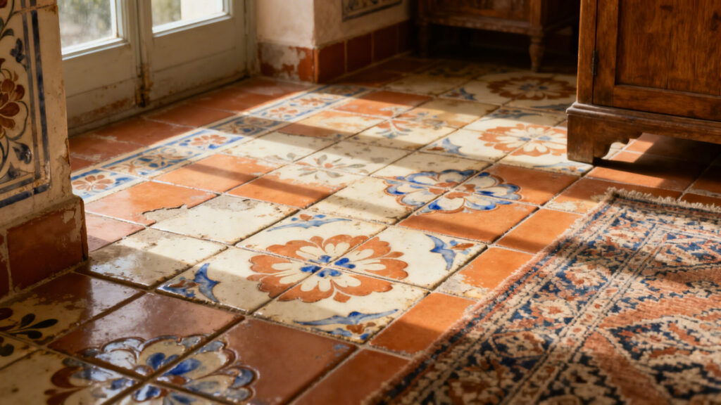 Choisir un carrelage ancien : guide complet et inspirations sans aucun texte