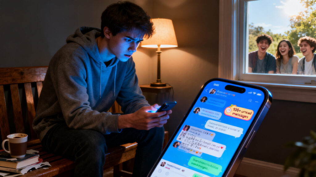 Addiction aux réseaux sociaux : dangers et solutions pratiques sans aucun texte