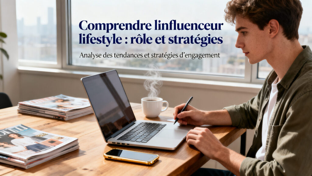 Comprendre l'influenceur lifestyle : rôle et stratégies avec texte