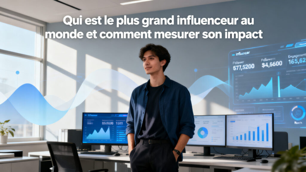 Qui est le plus grand influenceur au monde et comment mesurer son impact avec texte