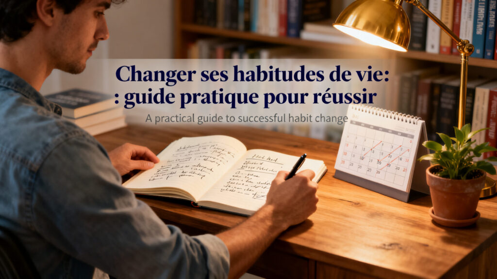 Changer ses habitudes de vie : guide pratique pour réussir avec texte