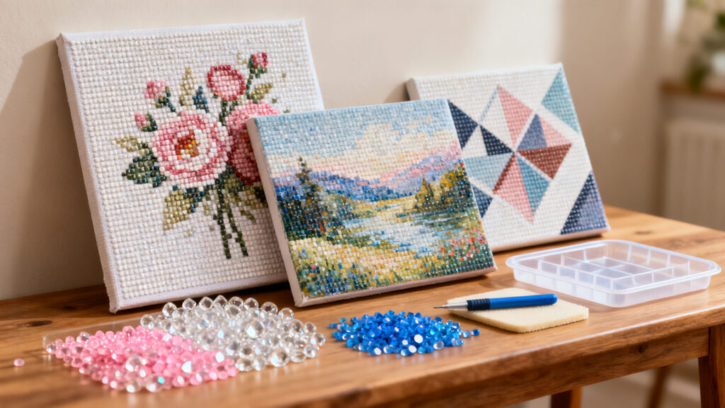Comment choisir un kit de diamond painting avant l'achat sans aucun texte