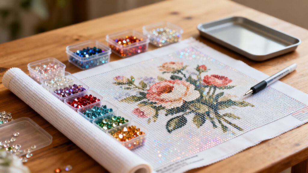 Comment choisir un kit de diamond painting avant l'achat sans aucun texte