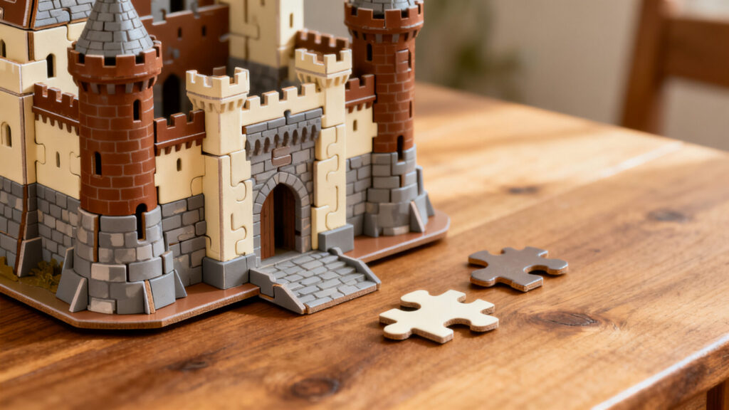Comment choisir un puzzle 3D agréable à monter sans aucun texte