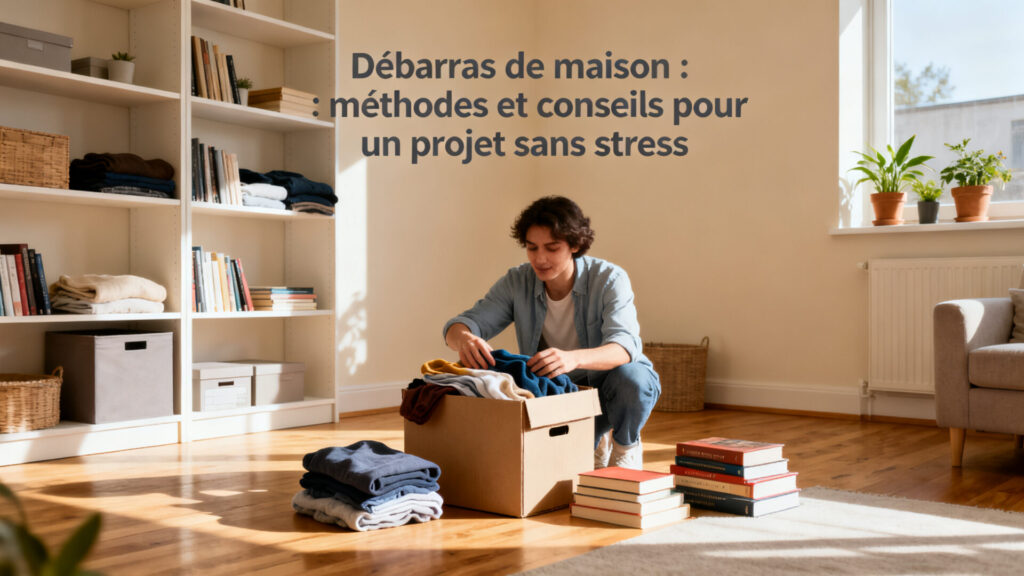 Débarras de maison : méthodes et conseils pour un projet sans stress avec texte