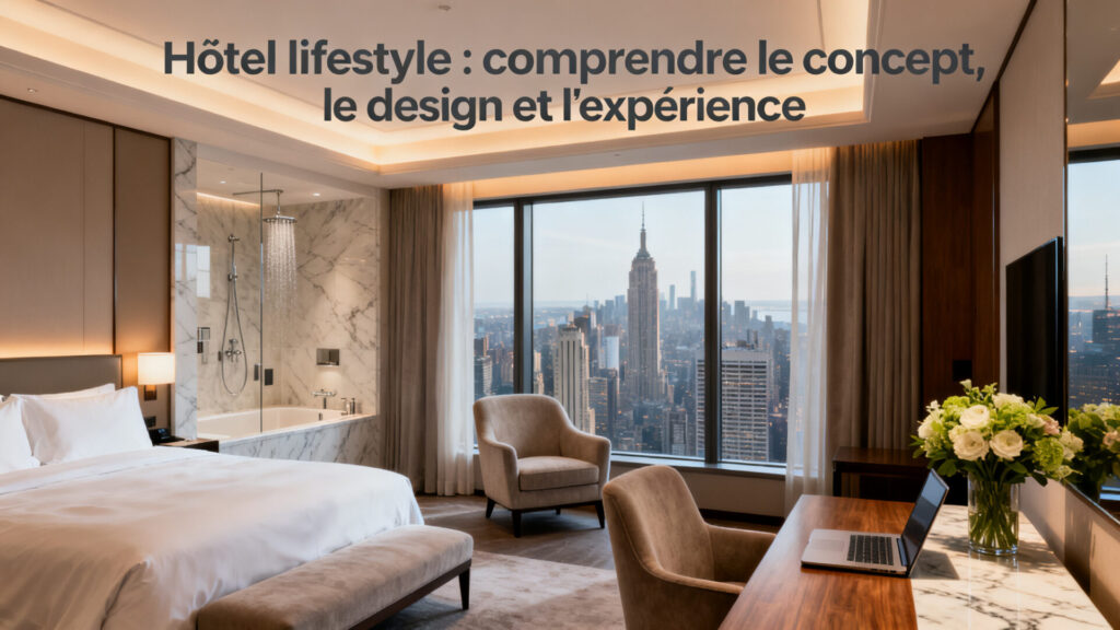 Hôtel lifestyle : comprendre le concept, le design et l'expérience avec le texte