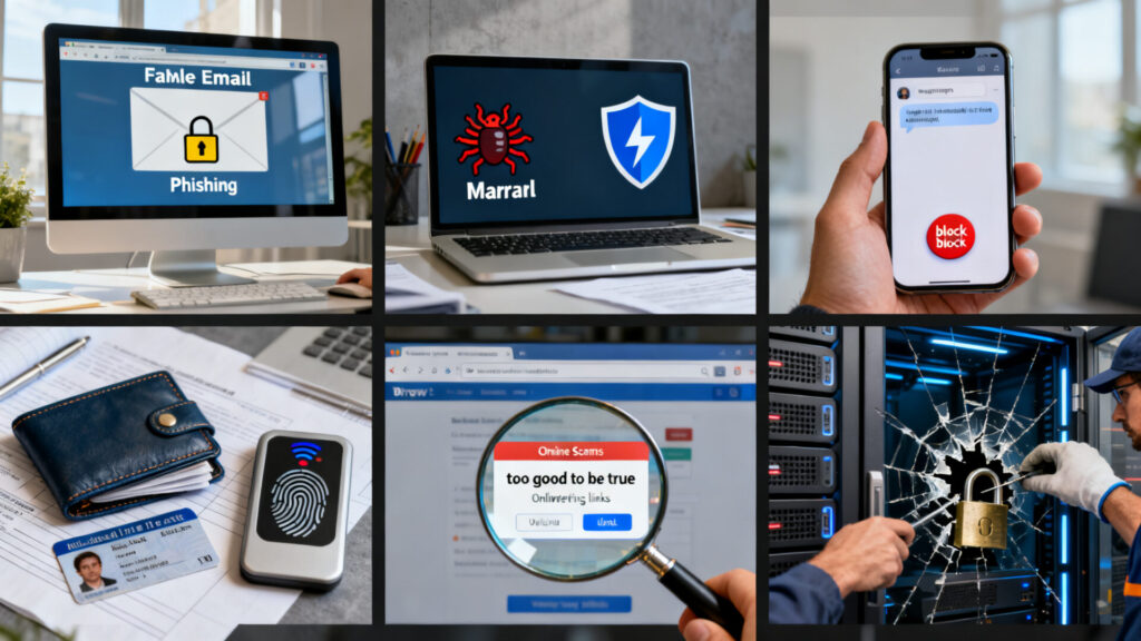 Les 6 plus grands dangers d'internet et comment s'en protéger sans aucun texte