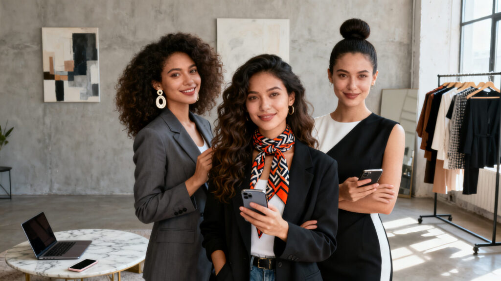 Les influenceuses qui imposent les tendances et réussissent en ligne sans aucun texte