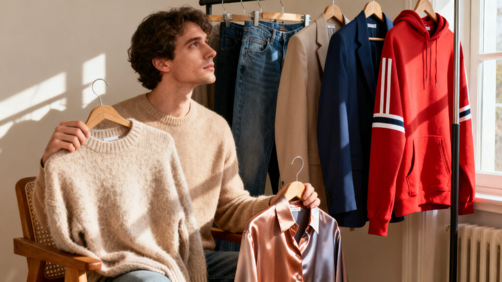 Choisir les marques d'habit selon style, qualité et éthique sans aucun texte