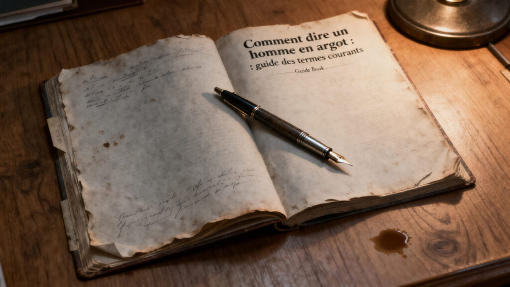 Comment dire un homme en argot : guide des termes courants sans aucun texte