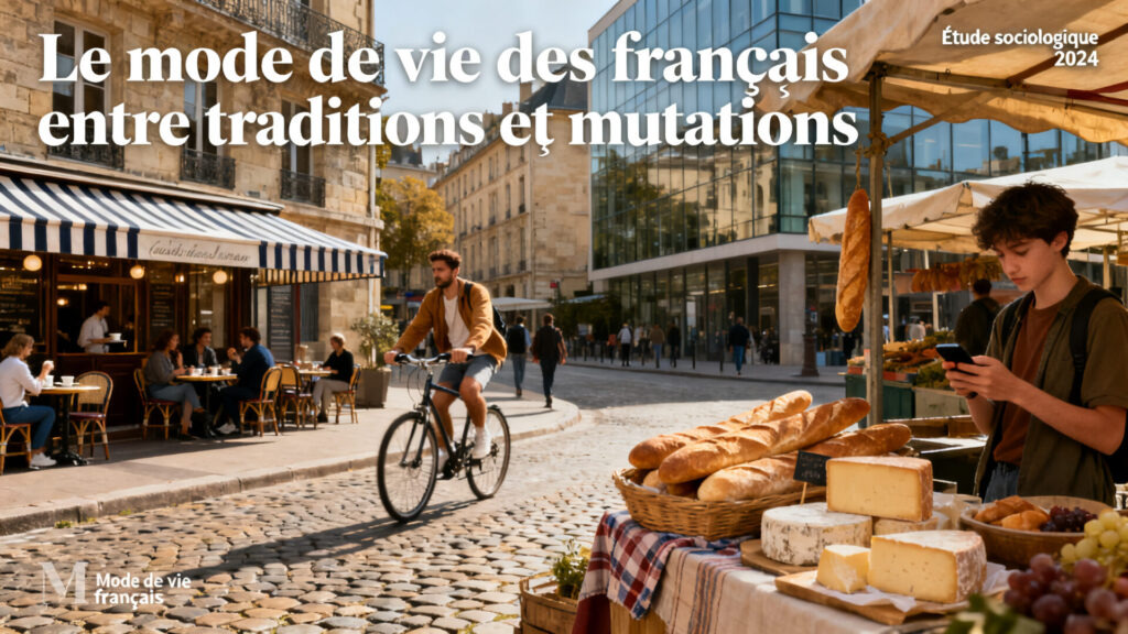 Le mode de vie des français entre traditions et mutations avec texte