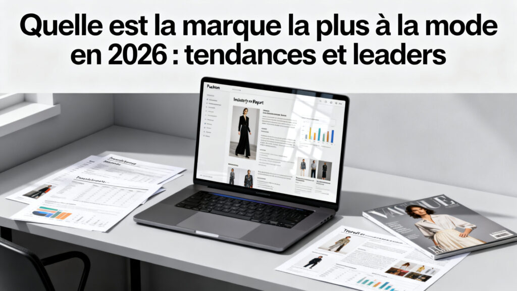 Quelle est la marque la plus à la mode en 2026 : tendances et leaders avec texte