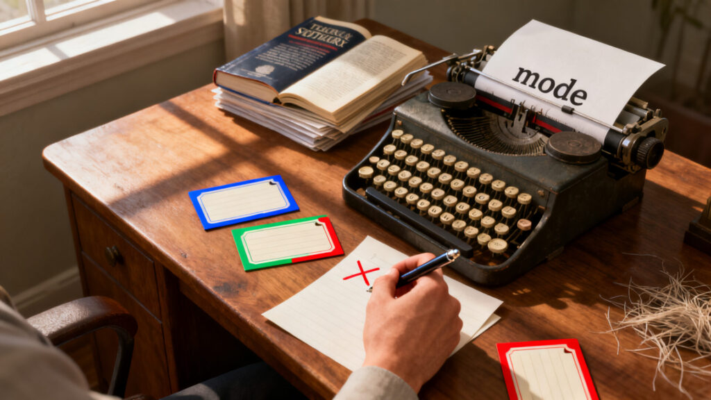 Remplacer le mot mode : alternatives selon le contexte sans aucun texte