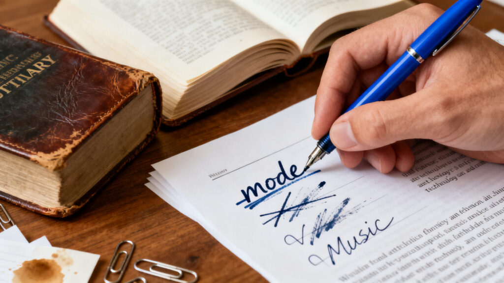 Remplacer le mot mode : alternatives selon le contexte sans aucun texte