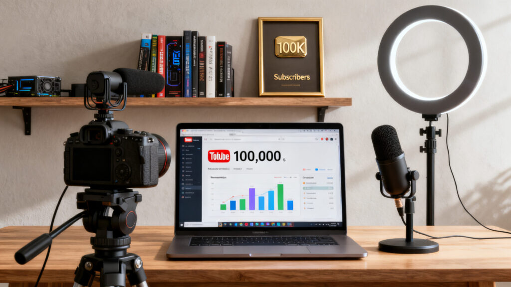 Combien gagne un youtubeur à 100 000 abonnés sans aucun texte