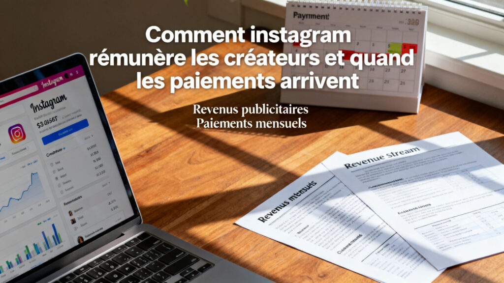 Comment instagram rémunère les créateurs et quand les paiements arrivent avec texte