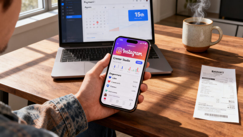 Comment instagram rémunère les créateurs et quand les paiements arrivent sans aucun texte