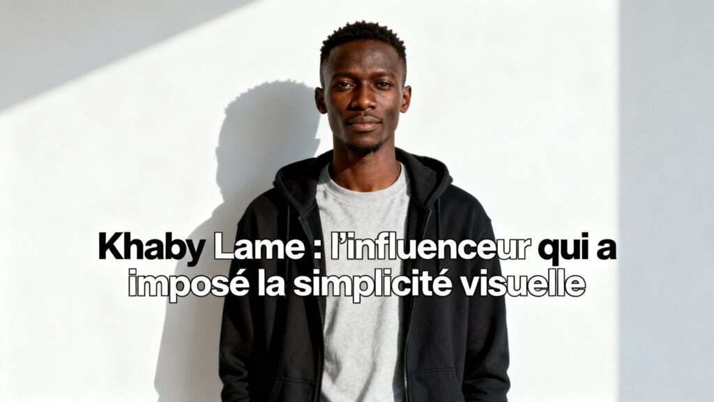 Khaby lame : l'influenceur qui a imposé la simplicité visuelle avec texte