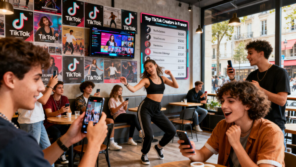 Le phénomène tiktok en France et le classement des plus gros tiktokeurs sans aucun texte