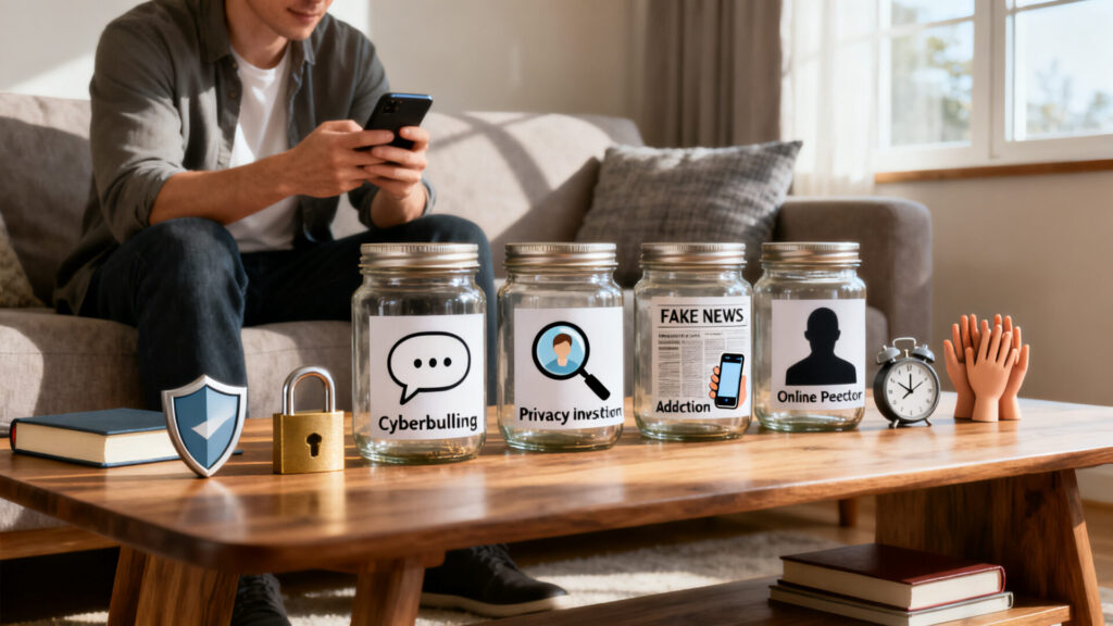 Les 5 dangers majeurs des réseaux sociaux et comment s'en protéger sans aucun texte