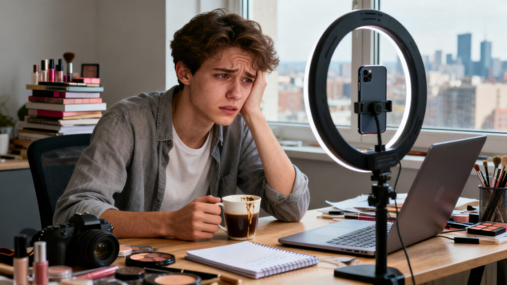 Les réalités et risques du métier d'influenceur sans aucun texte