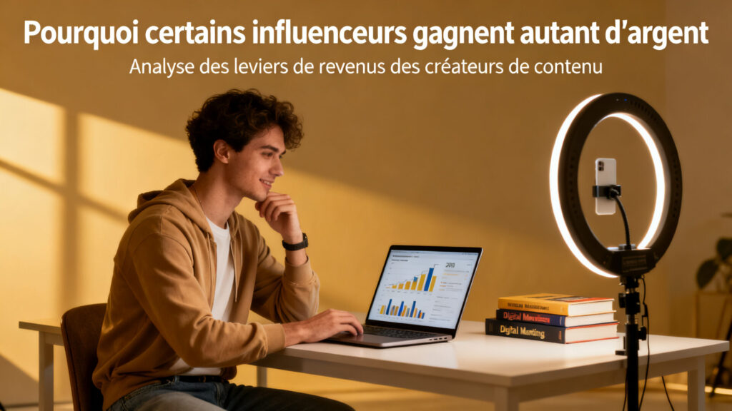 Pourquoi certains influenceurs gagnent autant d'argent avec texte