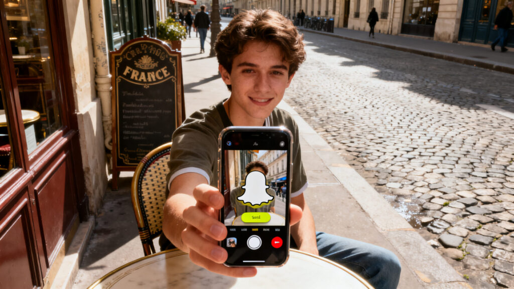Qui est le plus gros snapchateur en France ?