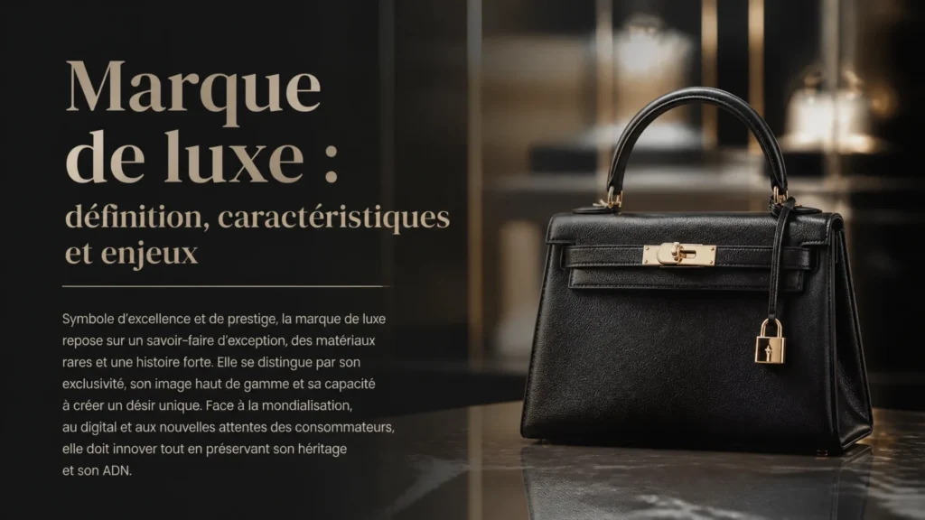 Marque de luxe : définition, caractéristiques et enjeux avec texte