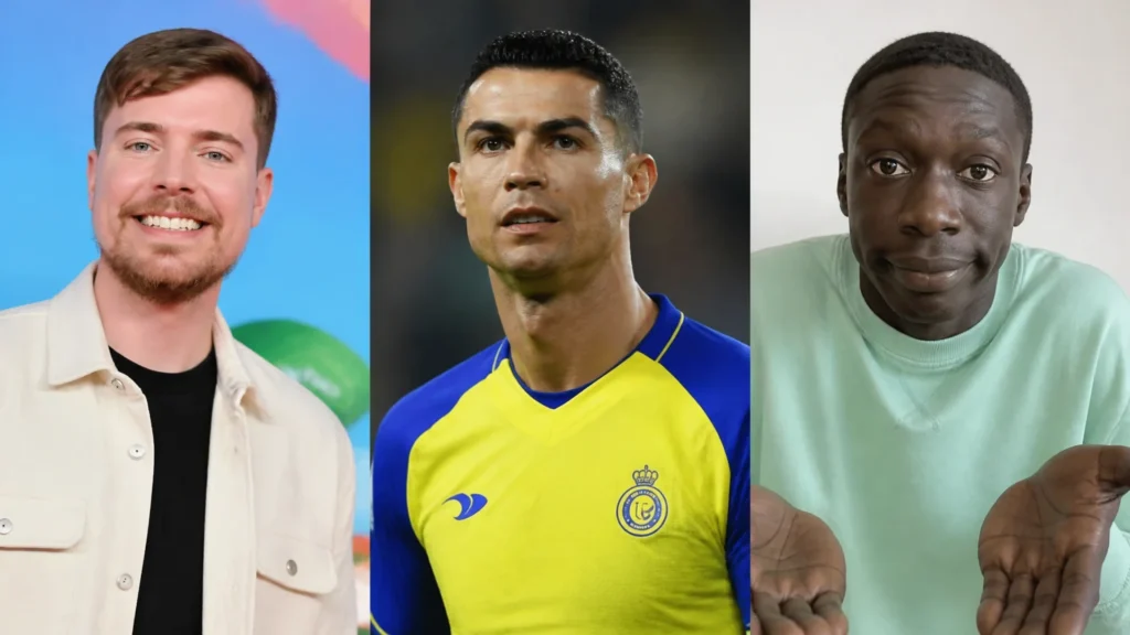 Qui est l'influenceur le plus célèbre ? MrBeast, Ronaldo ou Khaby Lame ?